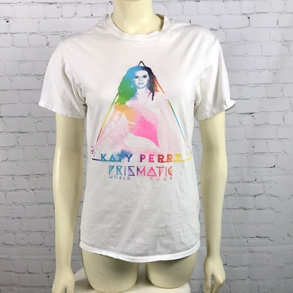 Katy Perry Prismatic World Tour T-shirt Small EUC